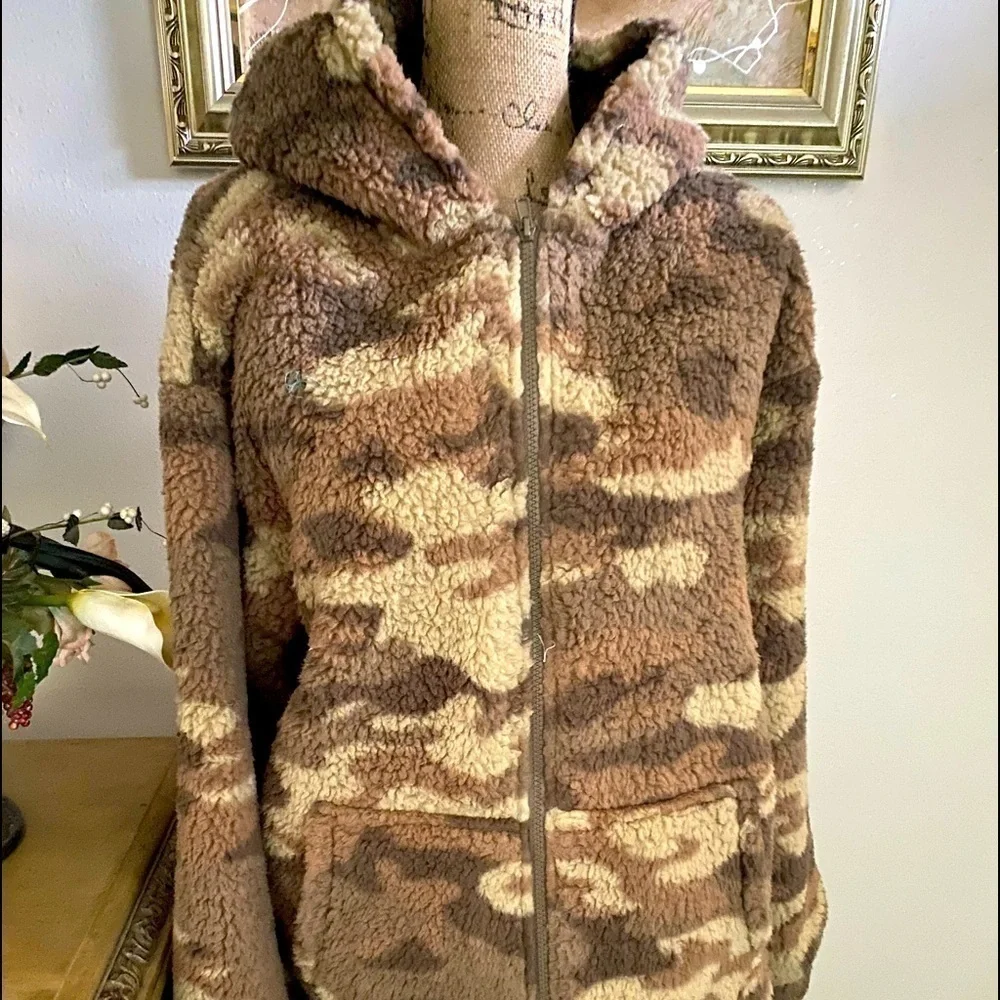 NEW So XXL Woman’s Teddy Bear Jacket - Picture 1 of 4